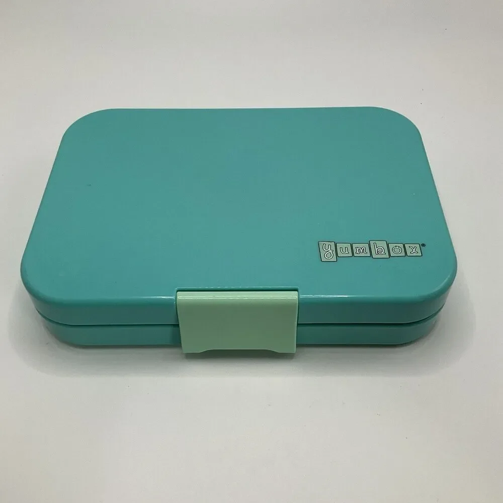 Yumbox Leakproof Bento Lunch Boxes Container For Kids School Blue w/ Extra Tray